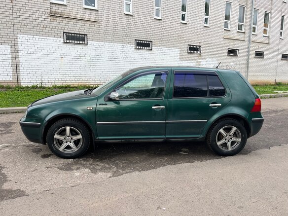 1998 Volkswagen Golf IV, зелёный - вид 6