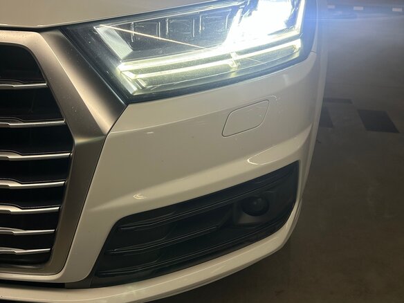2018 Audi Q7 II (4M), белый, 3750000 рублей - вид 6