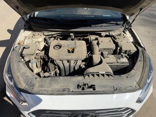 2019 Hyundai Sonata VII (LF) Рестайлинг, белый, 1070000 рублей, вид 2