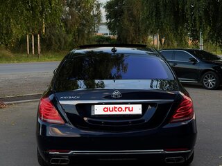 2015 Mercedes-Benz Maybach S-Класс 500 I (X222), синий, 3400000 рублей, вид 4