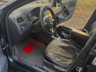 2011 Volkswagen Polo V, чёрный, 735000 рублей, вид 5