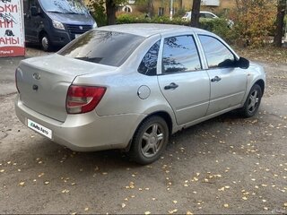 2012 Lada (ВАЗ) Granta I, серебристый, 365000 рублей, вид 3