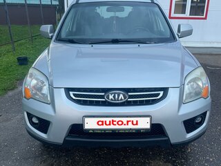 2009 Kia Sportage II Рестайлинг, серебристый, 830000 рублей, вид 1