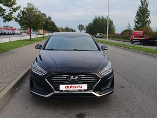 2019 Hyundai Sonata VII (LF) Рестайлинг, чёрный, 1300000 рублей, вид 1