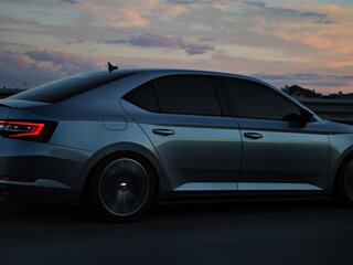 2019 Skoda Superb III Рестайлинг, серый, 3500000 рублей, вид 5