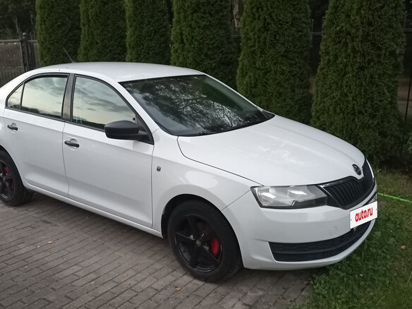 2017 Skoda Rapid I, белый, 650000 рублей - вид 1