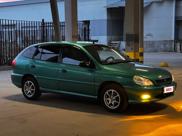 2001 Kia Rio I, зелёный, 300000 рублей - вид 4