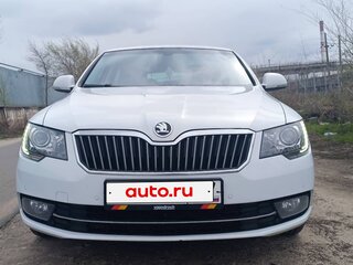 2014 Skoda Superb II Рестайлинг, белый, 1440000 рублей, вид 1