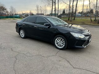 2015 Toyota Camry US Market VII (XV50) Рестайлинг, чёрный, 1900000 рублей, вид 4