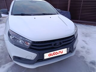 2019 Lada (ВАЗ) Vesta I, белый, 830000 рублей, вид 1