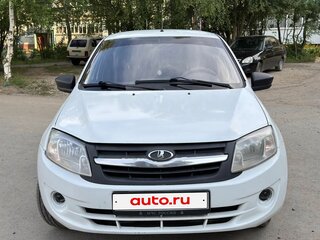 2014 Lada (ВАЗ) Granta I, белый, 300000 рублей, вид 1