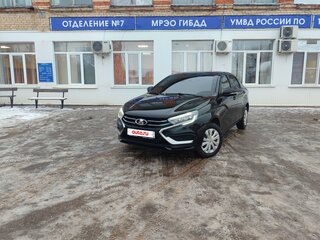 2025 Lada (ВАЗ) Vesta I Рестайлинг (NG), чёрный, 1400000 рублей, вид 4
