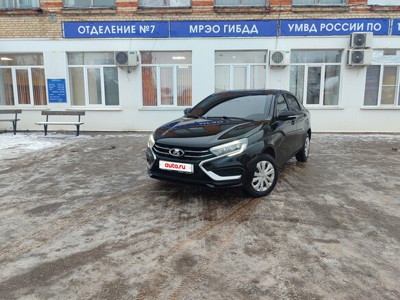 2025 Lada (ВАЗ) Vesta I Рестайлинг (NG), чёрный, 1400000 рублей - вид 3
