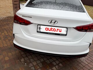 2021 Hyundai Solaris II Рестайлинг, белый, 1100000 рублей, вид 4
