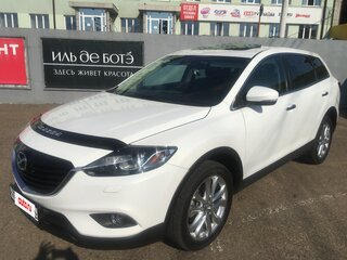 2013 Mazda CX-9 I Рестайлинг, белый, 1790000 рублей, вид 1