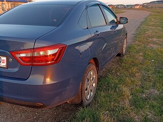2017 Lada (ВАЗ) Vesta I, синий, 700008 рублей, вид 4
