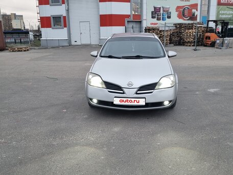 2005 Nissan Primera III (P12), серебристый, 400000 рублей, вид 2