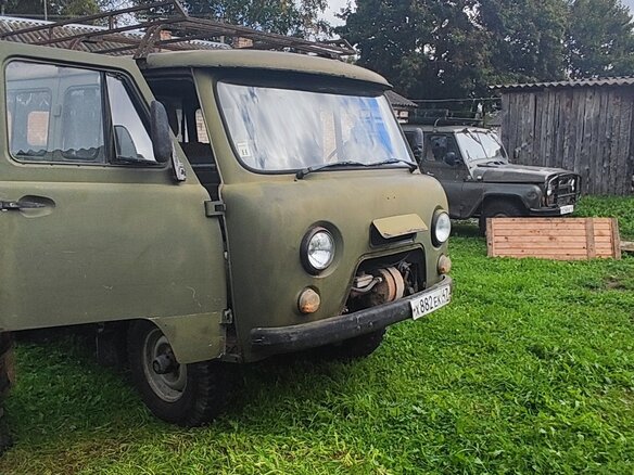 2003 УАЗ 2206, зелёный, 250000 рублей - вид 1