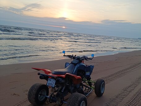 2007 Yamaha Raptor YFM700, оранжевый, 890000 рублей, вид 1