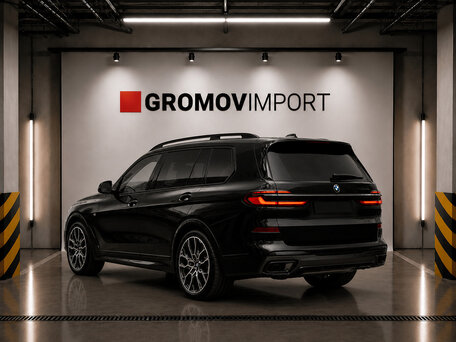 2023 BMW X7 40d I (G07) Рестайлинг, чёрный, 11850000 рублей, вид 4
