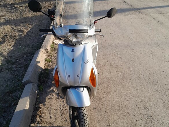 2010 Suzuki Lets 5, серебристый, 73000 рублей - вид 7