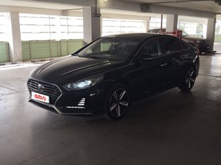 2017 Hyundai Sonata VII (LF) Рестайлинг, синий, 1800000 рублей, вид 1