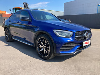 2019 Mercedes-Benz GLC Coupe 300 d I (C253) Рестайлинг, синий, 4200000 рублей, вид 1