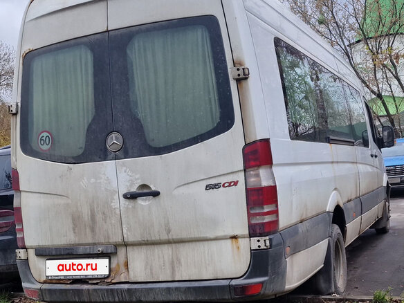 2007 Mercedes-Benz Sprinter, белый, 560000 рублей - вид 2