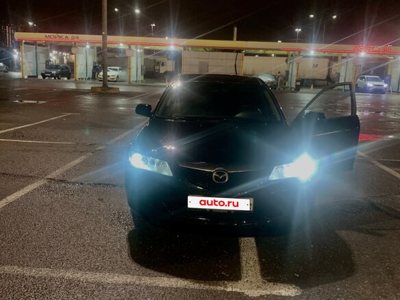 2003 Mazda 6 I (GG), чёрный, 420000 рублей - вид 2