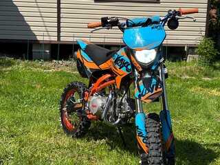 2023 Kayo Basic YX125, синий, 72000 рублей, вид 2