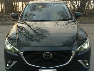 2021 Mazda CX-3 I Рестайлинг, чёрный, 1920000 рублей, вид 2