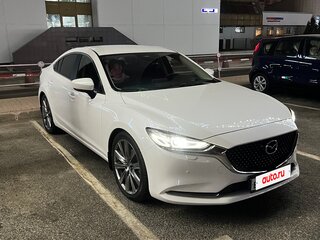 2019 Mazda 6 III (GJ) Рестайлинг 2, белый, 2625000 рублей, вид 2