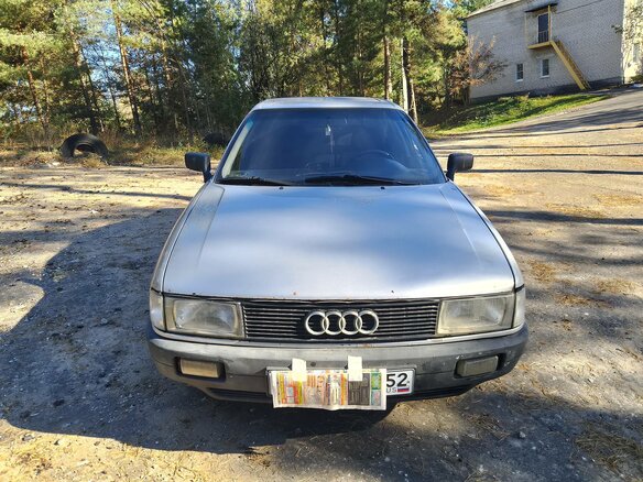 1990 Audi 80 IV (B3), серебристый, 150000 рублей - вид 22
