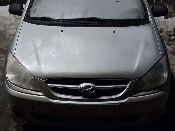 2006 Hyundai Getz I Рестайлинг, серебристый, 475000 рублей - вид 8