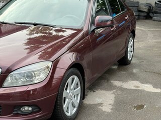 2007 Mercedes-Benz C-Класс 200 III (W204), пурпурный, 850000 рублей, вид 3