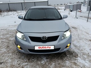 2007 Toyota Corolla X (E140, E150), голубой, 990000 рублей, вид 2