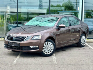 2019 Skoda Octavia III (A7) Рестайлинг, коричневый, 1480000 рублей, вид 1