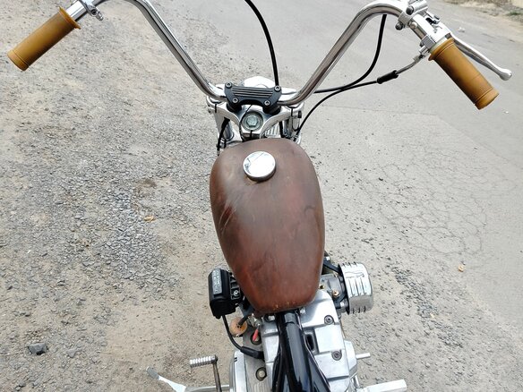 1986 Harley-Davidson Sportster 883, чёрный, 450000 рублей - вид 3