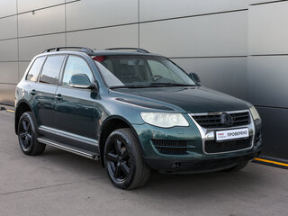 2008 Volkswagen Touareg I Рестайлинг, зелёный, 949000 рублей, вид 3
