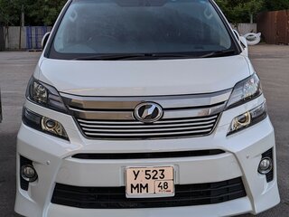 2014 Toyota Vellfire I, белый, 2700000 рублей, вид 3