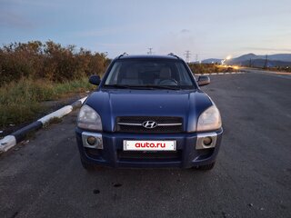 2006 Hyundai Tucson I, синий, 619000 рублей, вид 3