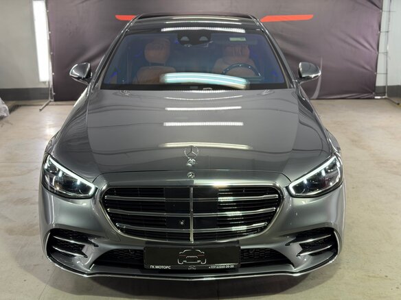 2020 Mercedes-Benz S-Класс 580 Long 4MATIC VII (W223), серый, 11390000 рублей - вид 8