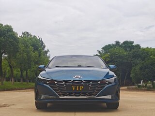 2023 Hyundai Elantra VII (CN7), синий, 1750000 рублей, вид 2