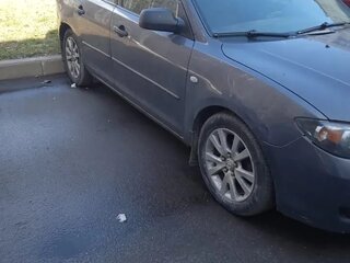 2007 Mazda 3 I (BK) Рестайлинг, серый, 380000 рублей, вид 3