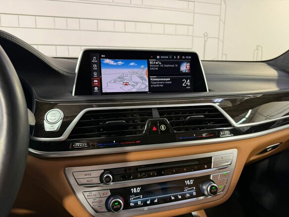 2021 BMW 7 серии Long 740Ld xDrive VI (G11/G12) Рестайлинг, синий, 6810000 рублей - вид 19