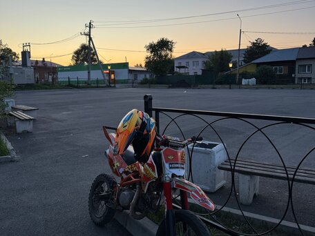 2020 Kayo Basic YX140EM, красный, 70000 рублей, вид 1