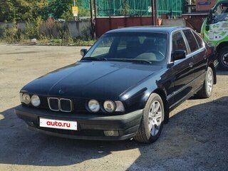 1991 BMW 5 серии 524d III (E34), чёрный, 260000 рублей, вид 1