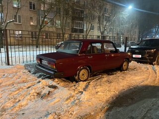 2001 Lada (ВАЗ) 2107, пурпурный, 375000 рублей, вид 3