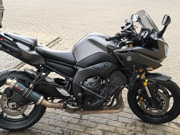 2012 Yamaha FZ8, серый, 540000 рублей - вид 3