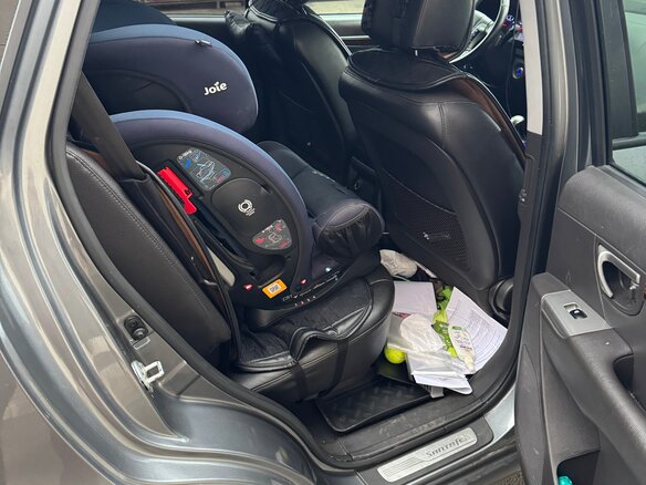 2011 Hyundai Santa Fe II Рестайлинг, серый - вид 11